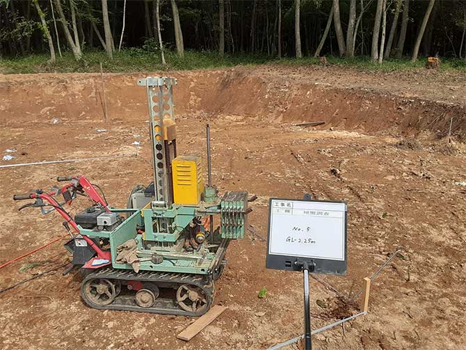 地盤調査アースレイズ